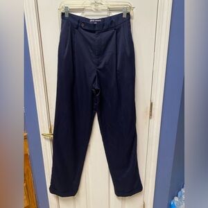 Ralph Lauren Polo Sport Womens Navy Blue Pleated Dress Pants size 8
